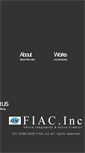 Mobile Screenshot of fiac.co.jp